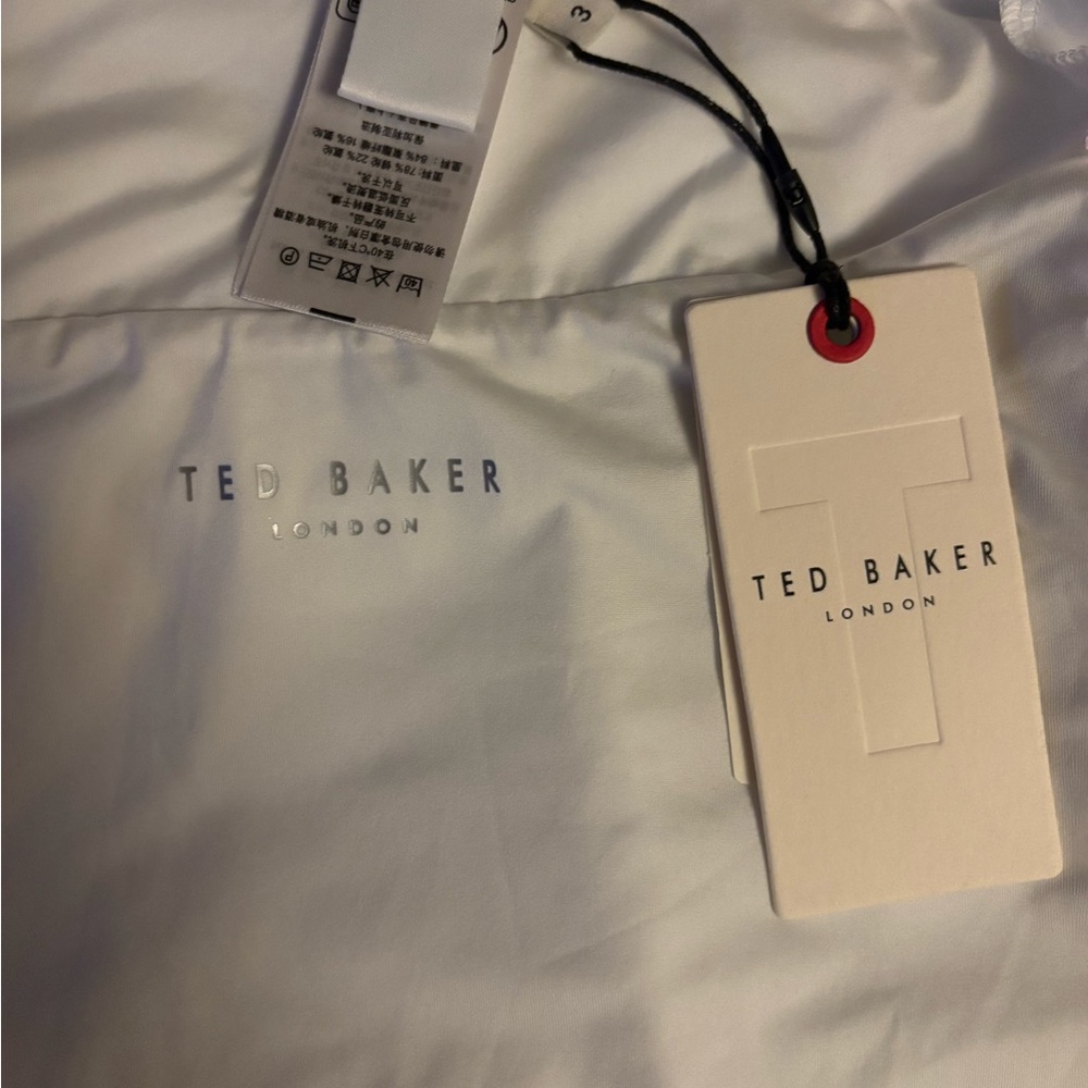 Ted Baker White One-Shoulder Swim One Piece - Picture 6 of 8